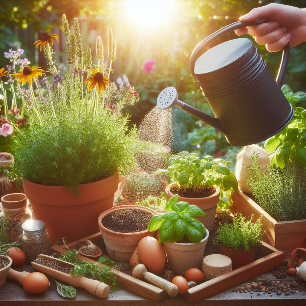 Composting in Your Herb Garden